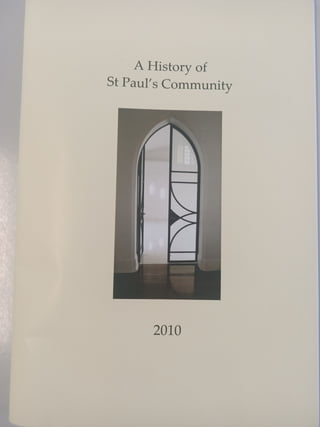 A History of St Paul's Community