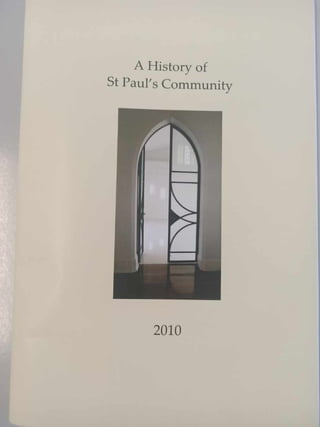 A History of St Paul's Community - compressed