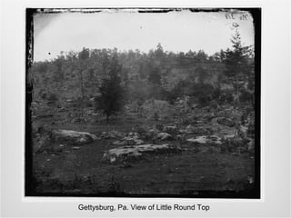 Gettysburg, Pa. View of Little Round Top
 