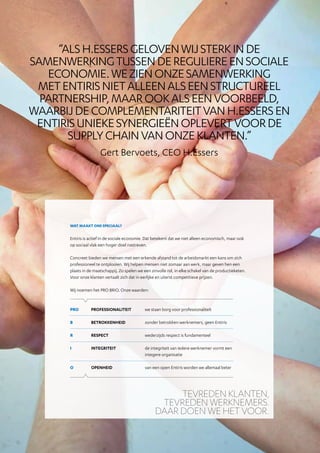 Entiris Entiris Bedrijfsbrochure | PDF