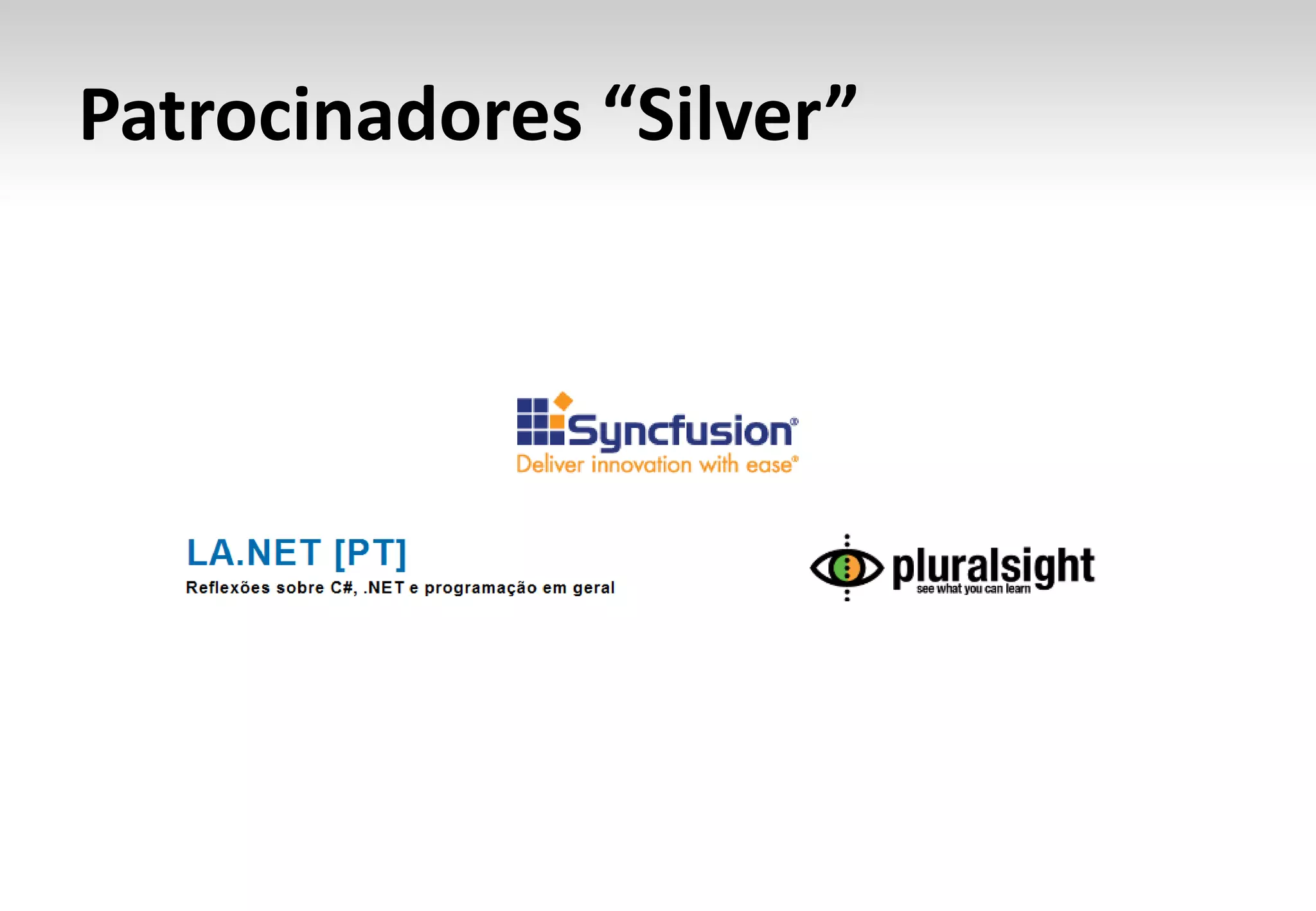Patrocinadores “Silver”
 