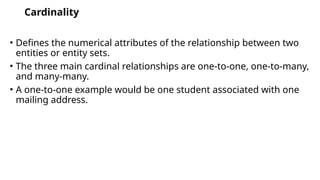 Entity-Relationship (ER) diagrams and their role in DB design ...