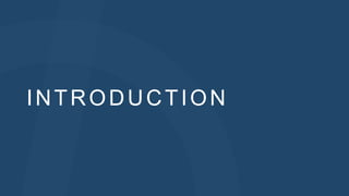 INTRODUCTION
 