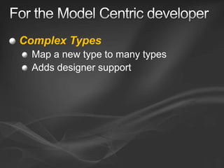 Entity Framework v1 and v2