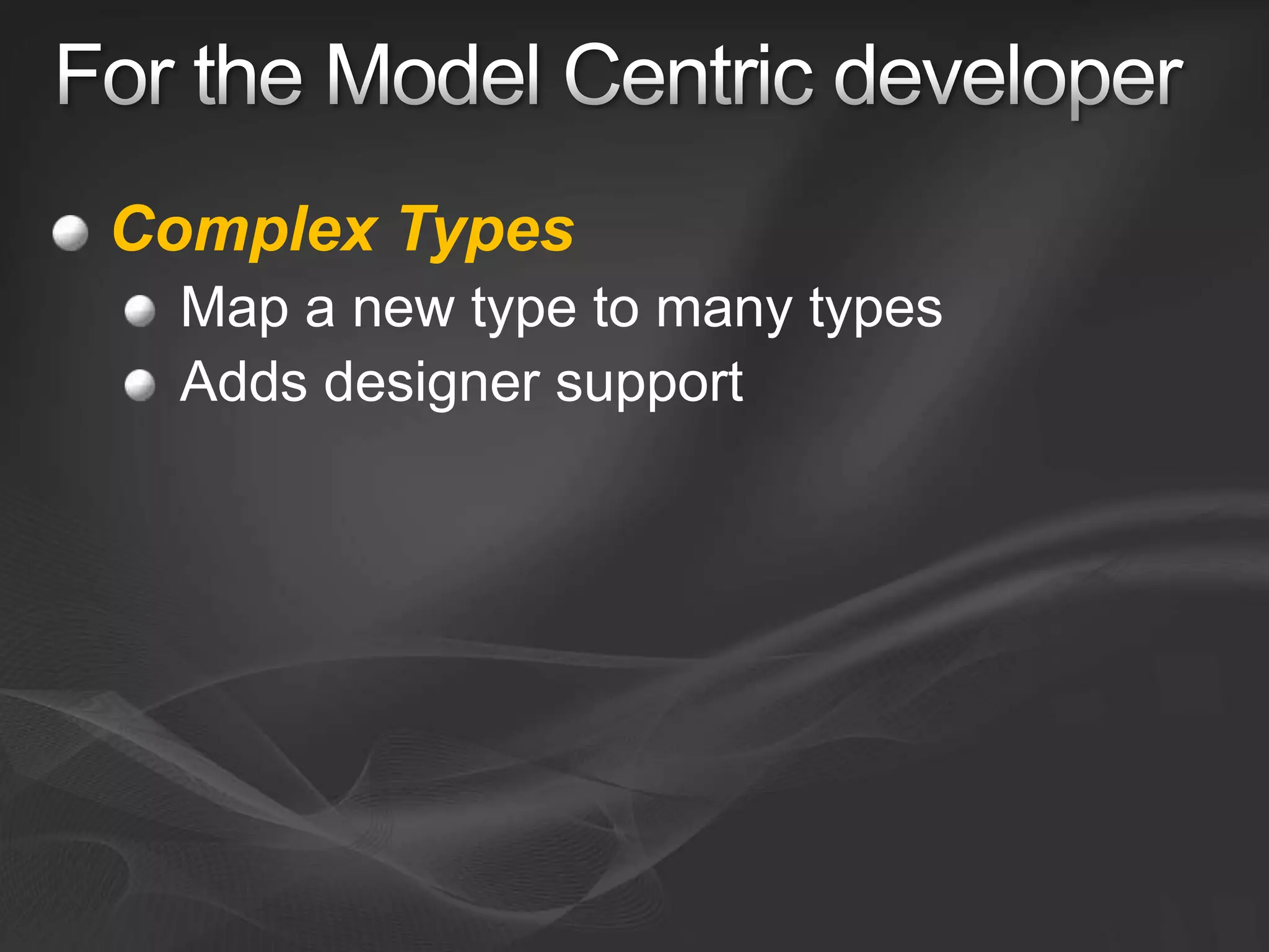Entity Framework V1 and V2