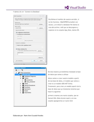 Entity Framework ó Linq SQL - Visual Studio 2012 | PDF