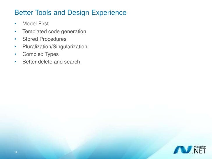 Entity Framework 4 In Microsoft Visual Studio 2010