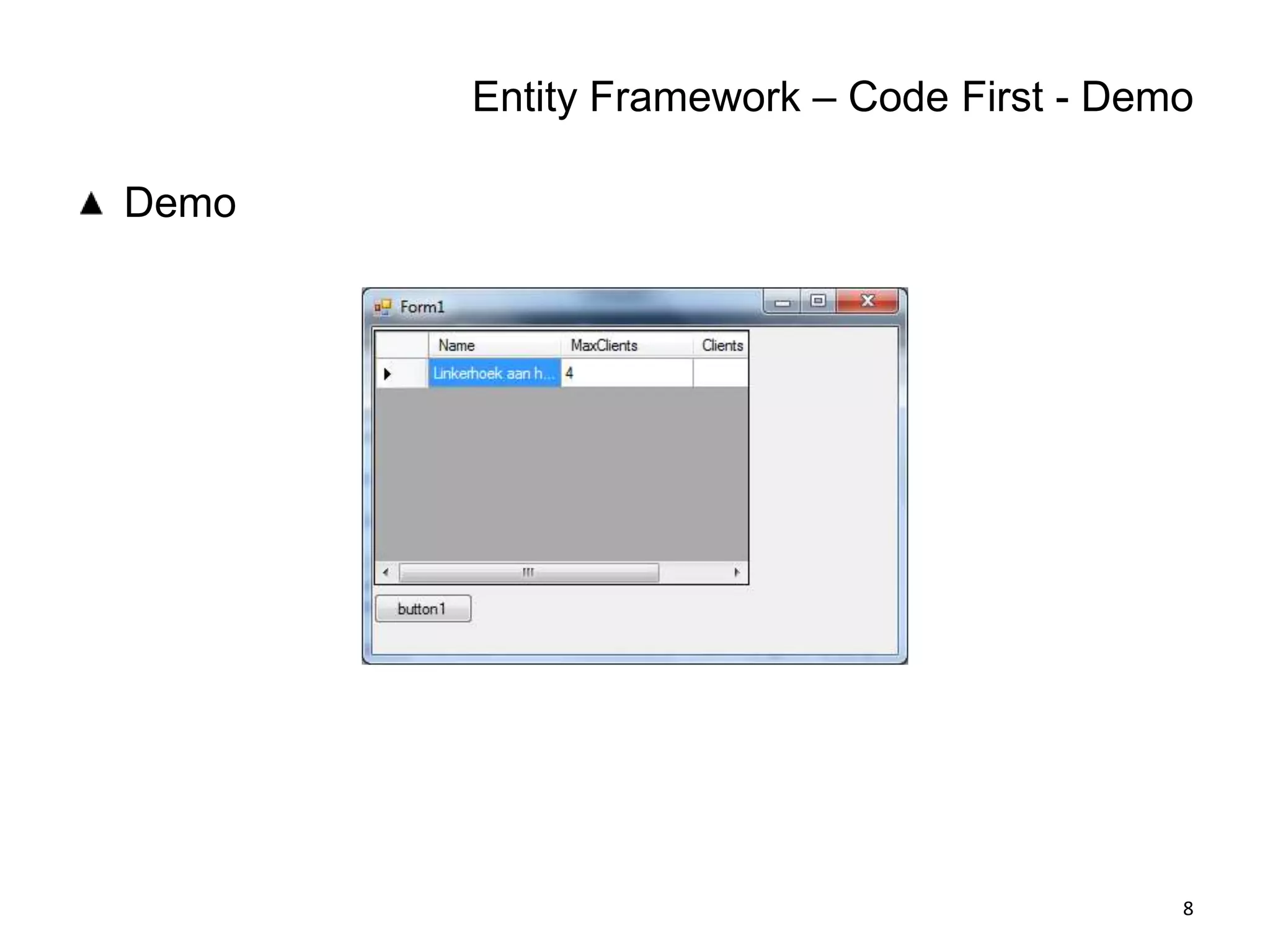 Demo : Console
