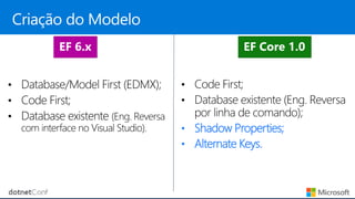 • Shadow Properties;
• Alternate Keys.
 