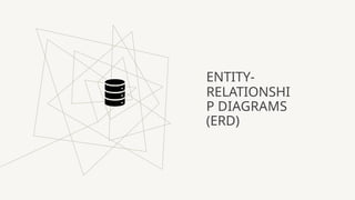 Entity Relationship Diagram for Programming.pptx