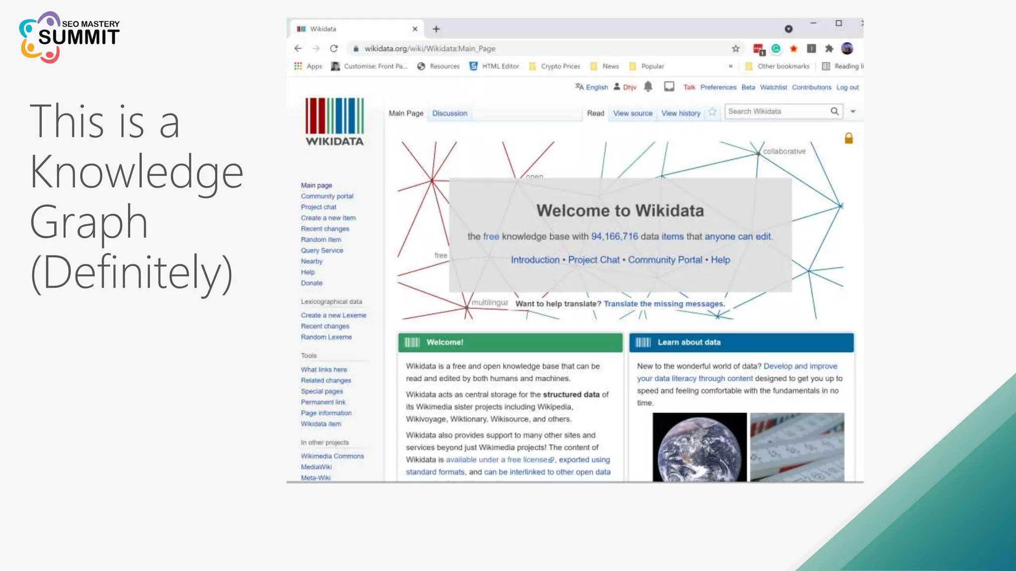 This is a
Knowledge
Graph
(Definitely)
 