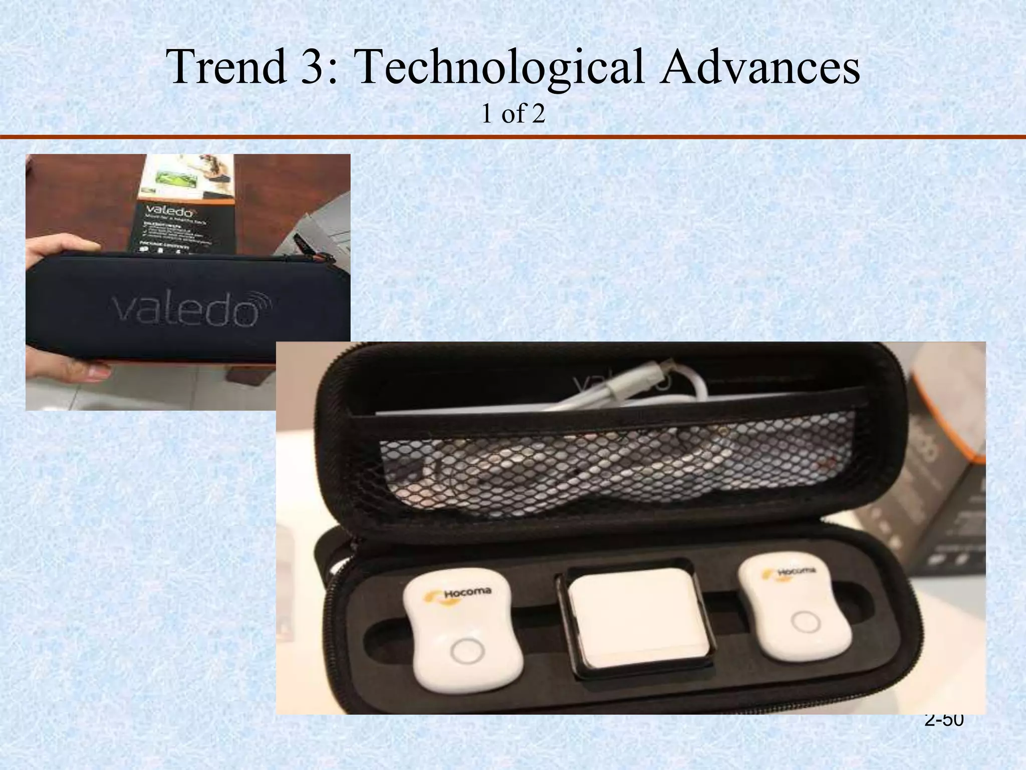 Trend 3: Technological Advances
1 of 2
2-50
 