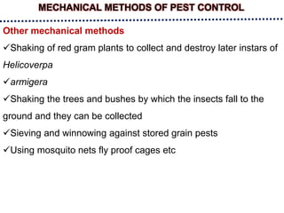 ENTO 231_L.No.7_Cultural and Mechanical Control EW - Copy.ppt
