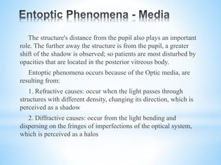 Entoptic Patterns Entoptic Phenomena.pptx