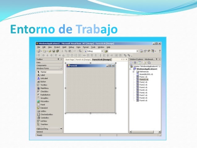 Entorno de desarrollo integrado de Visual Basic .NET