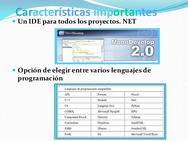 Resultado de imagen para caracteristicas de visual basic.net