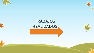 TRABAJOS
REALIZADOS
 