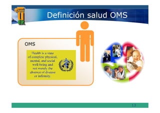 Definición salud OMS


OMS




                             13
 
