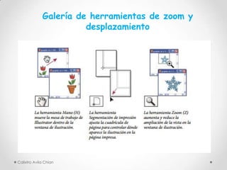 Galería de herramientas de zoom y
desplazamiento

Calixtro Avila Chian

 