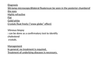 Posterior Float ent ppt presentation of shalakya department | PPTX