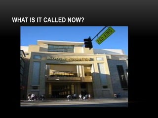 WHAT IS IT CALLED NOW?
 