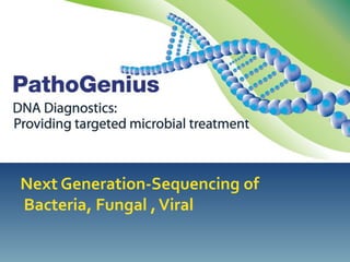 Next Generation-Sequencing of
Bacteria, Fungal ,Viral
 