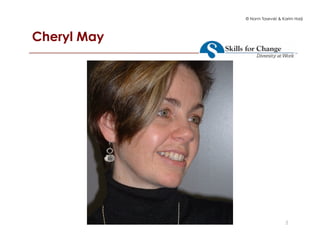 © Norm Tasevski & Karim Harji
Cheryl May
5
 