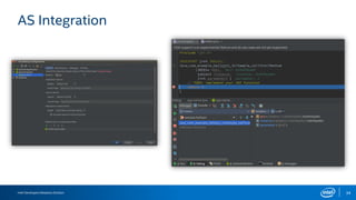 Intel Developers Relations Division 34
AS Integration
 