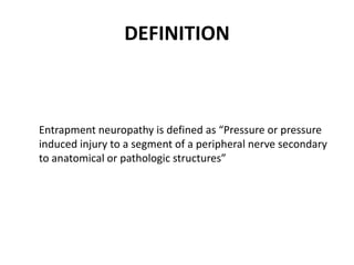 Entrapment neuropathies 28.2.12