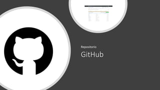 GitHub
Repositorio
 