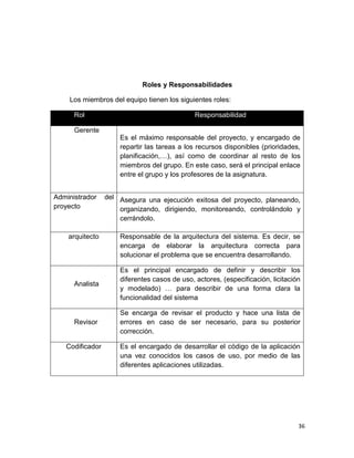 GERENCIA Y DESAROLLO DE SOFTWARE