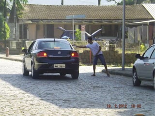 Entrega de panfletos   301 - semana de combate à dengue