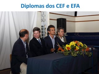 Diplomas dos CEF e EFA
 