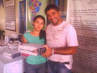 Entrega dos tablets