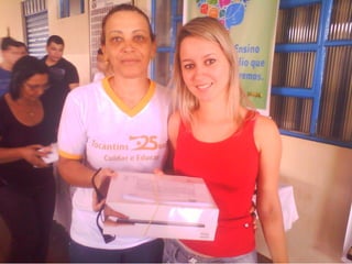 Entrega dos tablets