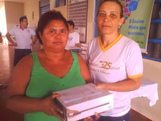 Entrega dos tablets
