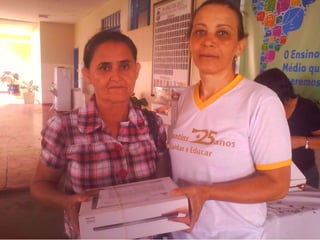 Entrega dos tablets