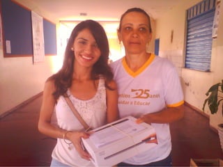 Entrega dos tablets