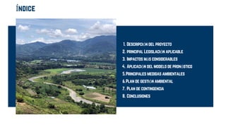Estudio de Impacto Ambiental - Represa de Cachí | PDF