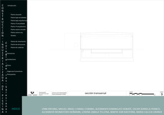 Introducción Planos Planta situación Planta baja amueblada Planta baja arquitectura Planta 1ª amueblada Planta 1ª arquitectura Planta sotano amuebl. Planta sotano arq. Alzados Secciones y detalles Planta de cimentación Planta de estructuras Planta de cubiertas Estructuras  Instalaciones Clima Exigencias Economicas- Presupuesto. INDICE 