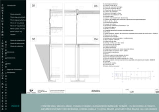 Introducción Planos Planta situación Planta baja amueblada Planta baja arquitectura Planta 1ª amueblada Planta 1ª arquitectura Planta sotano amuebl. Planta sotano arq. Alzados Secciones y detalles Planta de cimentación Planta de estructuras Planta de cubiertas Estructuras  Instalaciones Clima Exigencias Economicas- Presupuesto. INDICE 