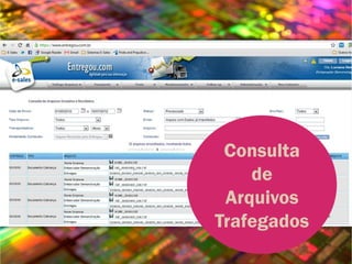 Consulta
    de
 Arquivos
Trafegados
 