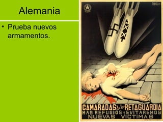 Alemania Prueba nuevos armamentos. 