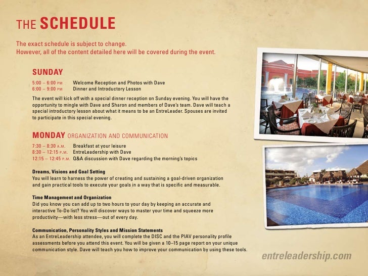 Dave Ramsey S Entreleadership Master Series