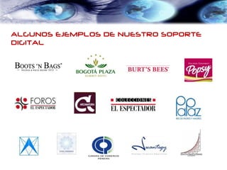 Qué es RUBICA?
ALGUNOS EJEMPLOS DE NUESTRO SOPORTE
DIGITAL
 