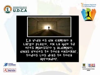 U.D.C.A 1er Congreso Nacional de Actividad Física: Entrenamiento en suspensión