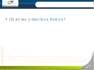 Gracias y muchos éxitos! 
