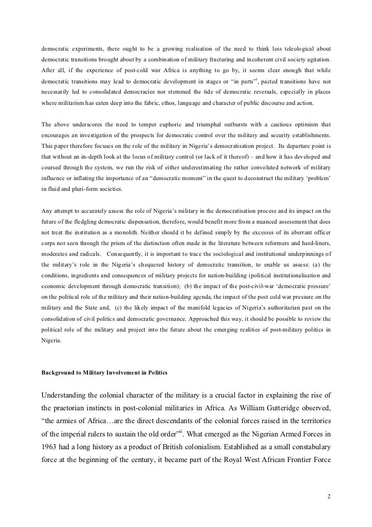 democratic consolidation in nigeria probing the Chapter 5: conclusion: ethnic militias impact on democratic consolidation 87 532 how have they influenced the consolidation of democracy in nigeria 88 you can't probe obj, afenifere leader dares yar'adua - gbonigi. democratic consolidation in nigeria probing the Chapter 5: conclusion: ethnic militias impact on democratic consolidation 87 532 how have they influenced the consolidation of democracy in nigeria 88 you can't probe obj, afenifere leader dares yar'adua - gbonigi.