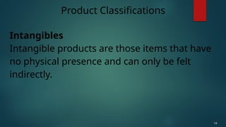 Intangible Product Examples ENTREP 4TH LESSON 1 PRODUCT,importance and definition | PPTX