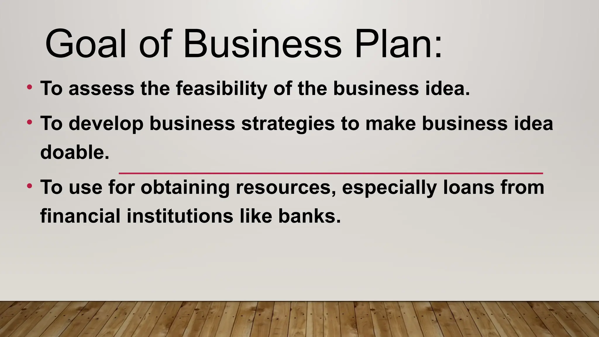 Entrep Business Plan for Senior High School Students | PPTX